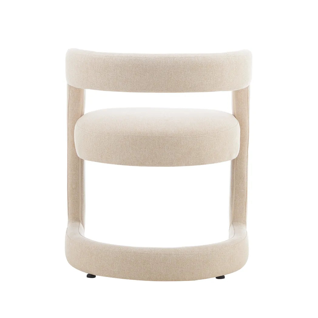 Toronto Upholstered Linen Dining Chair - Sand