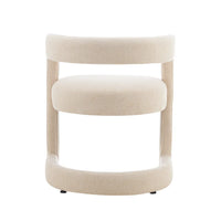 Toronto Upholstered Linen Dining Chair - Sand
