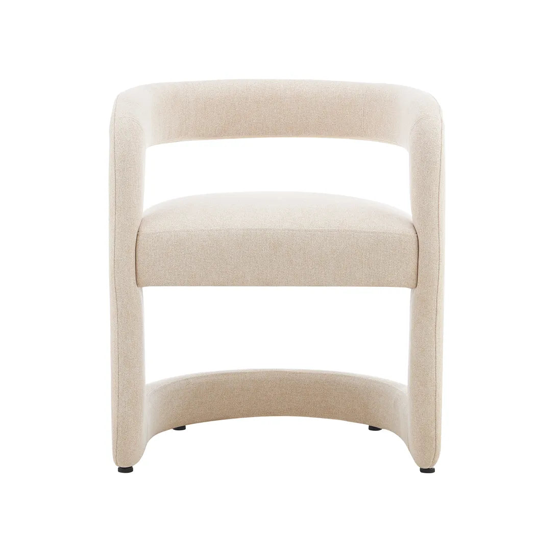 Toronto Upholstered Linen Dining Chair - Sand