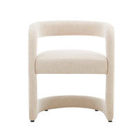 Toronto Upholstered Linen Dining Chair - Sand
