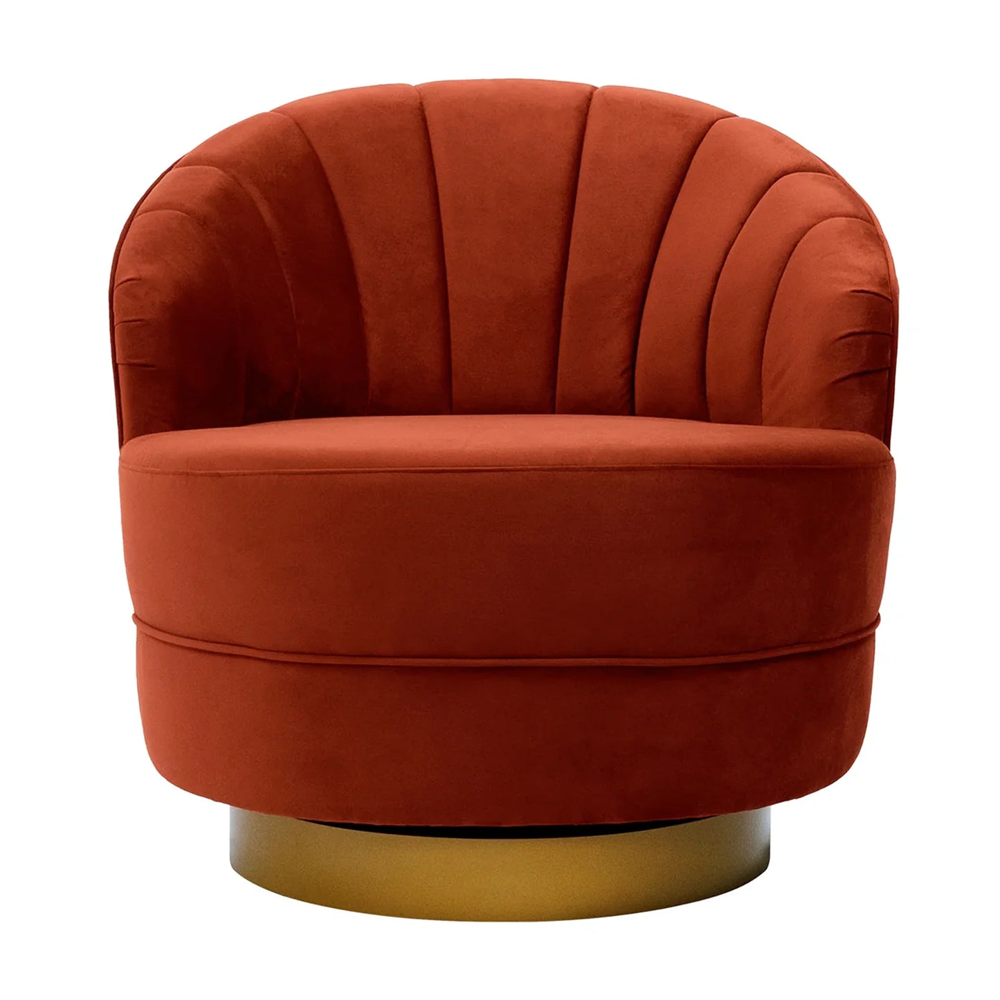 Valdes Velvet Swivel Accent Chair