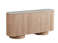 Waverley 180cm Marble Buffet - White Travertine